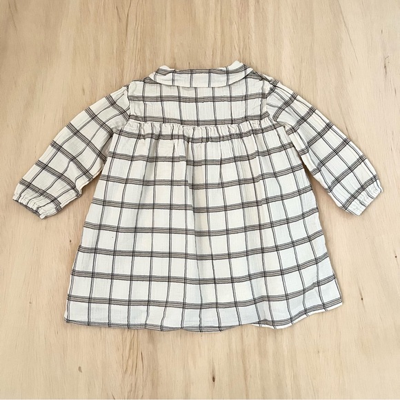 Tocoto Vintage Checkered Dress - Picture 8 of 10